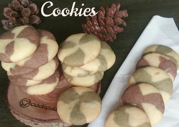 Resep Vortex Cookies Coklat Greentea yang Bikin Ngiler