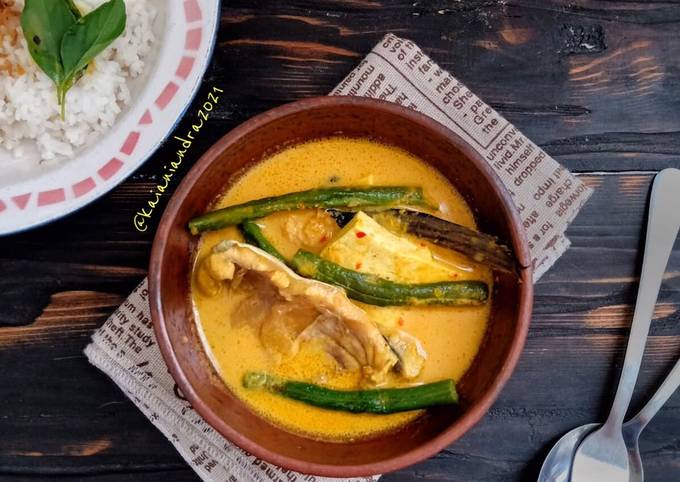 Gulai Pangek Masin Ikan Patin Khas Padang