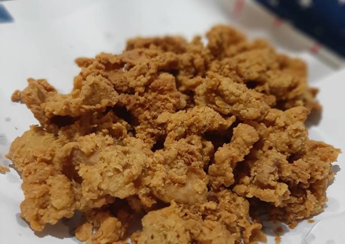 Bagaimana Membuat Chrispy chicken skin &amp;#34;ala-ala&amp;#34; yang Bisa Manjain Lidah