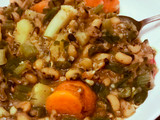 Seasonal Autumn English Veg and Black-Eyed Pea Curry (Masala Chawli)