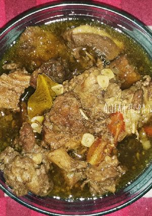 Foto resep Semur Daging (baca : bistik sapi)