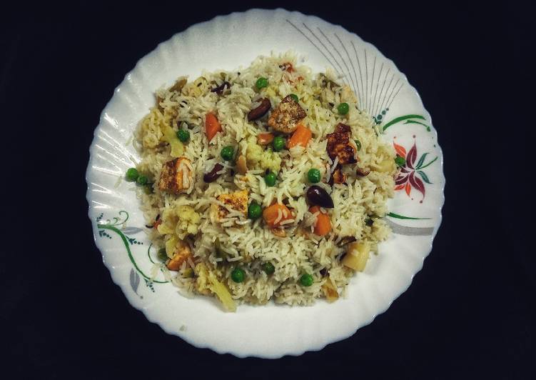 Veg Navratan pulao