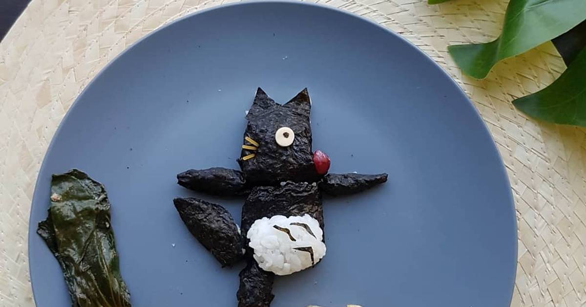 Character Bento Totoro and Soot Sprites Recipe by cookpad.japan - Cookpad