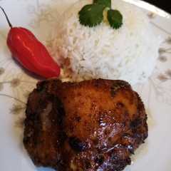 Una foto de Pollo al Horno fácil y rápido