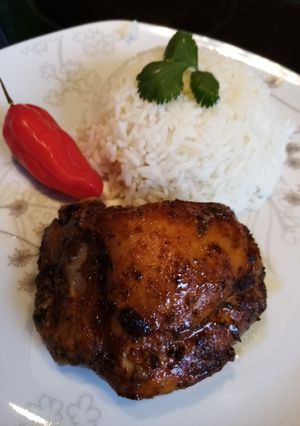 Una foto de Pollo al Horno fácil y rápido