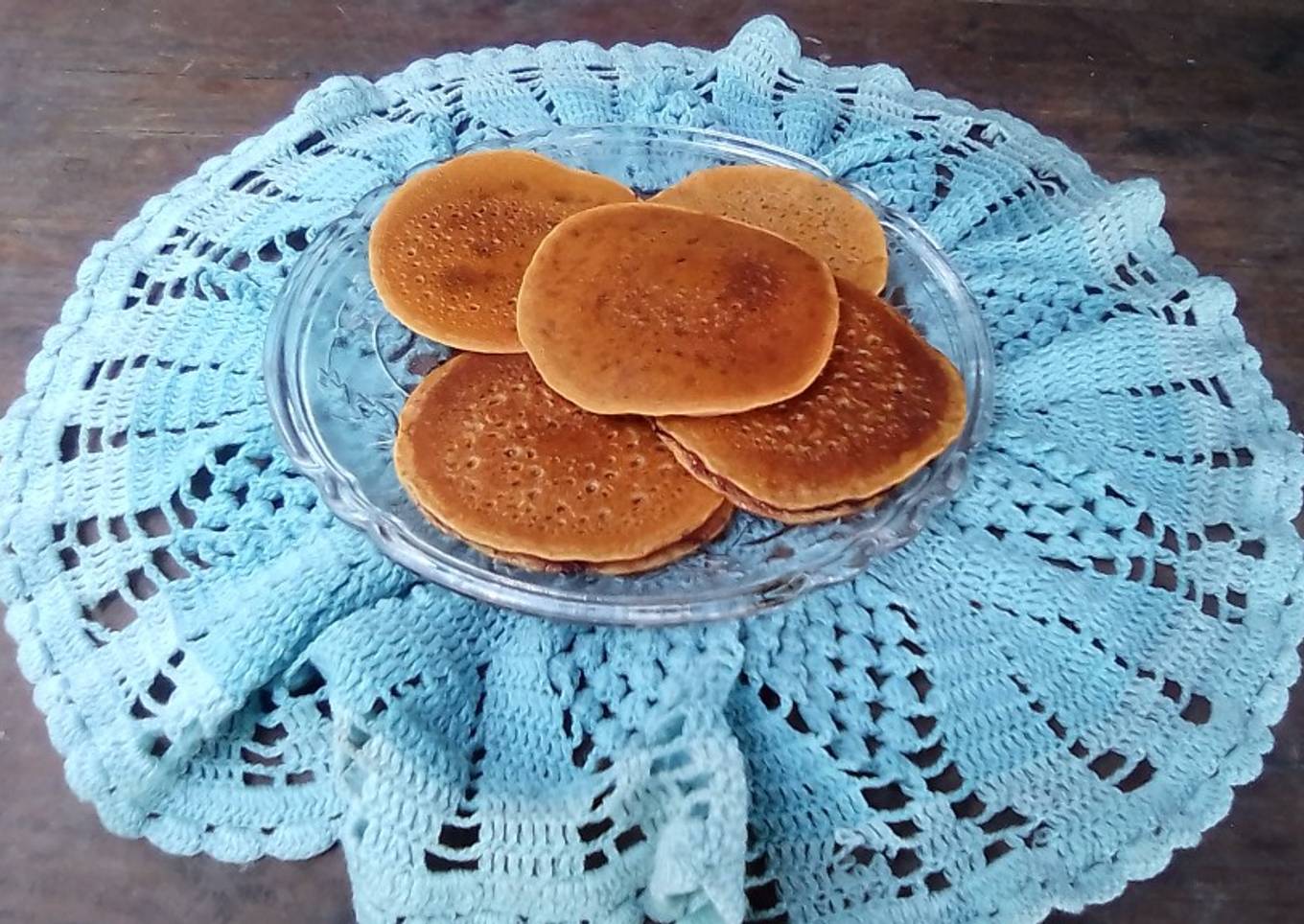 Eggless Dorayaki Ubi Orange Empuk Enak GLUTEN FREE NO MIXER