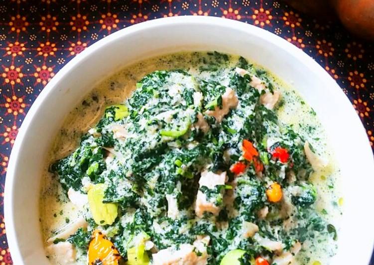 Resep Daun Pepaya Masak Santan Pedas (Mix Teri Tempe Pete), Lezat