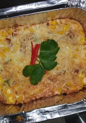 Foto resep Baked Cheesy Oat & Veggies