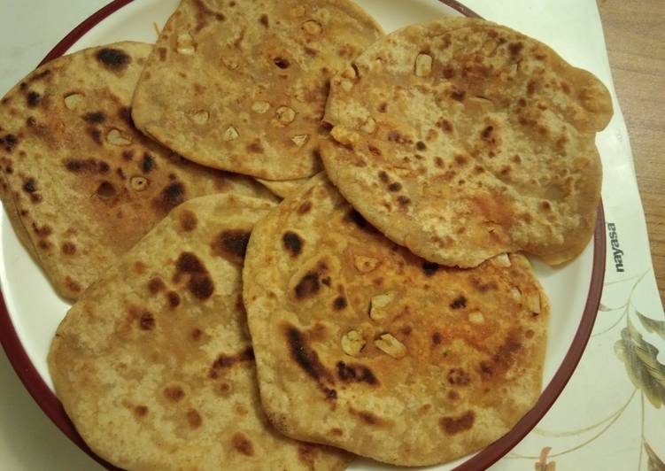 Crushed Garlic Paratha
