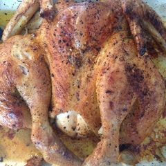 A picture of Spatchcocked Roast Chicken.