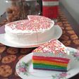 Rainbow Cake Panggang - newbie friendly 🤑