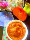 Persimmon pear spread / jam