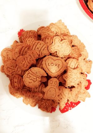 O poză a rețetei Biscuiți fragezi cu nucă.