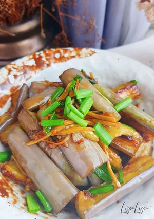 Hình của món 🔸️CÀ TÍM XÀO GỪNG.