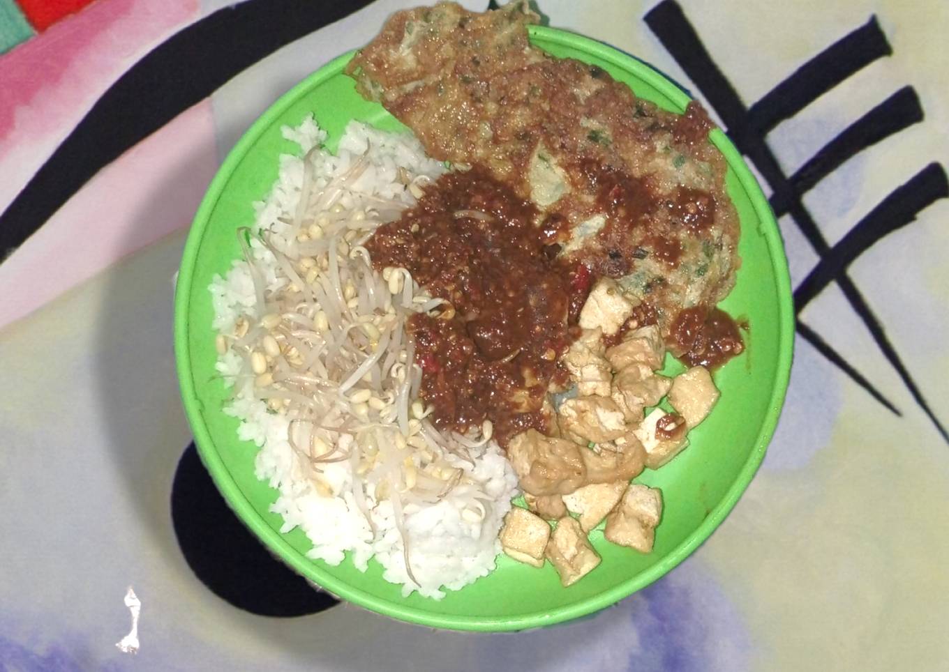 Nasi Tahu Telor