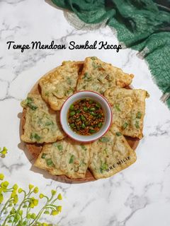 Foto resep 401. Tempe Mendoan Sambal Kecap