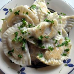 A picture of ‘Pierogi’ Gyoza.