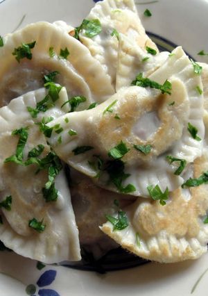 A picture of ‘Pierogi’ Gyoza.