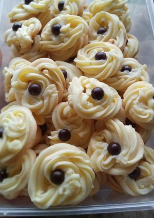 Foto resep Kue semprit teflon