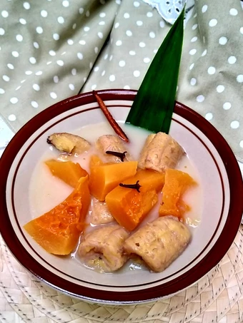 Cara Sederhana Menyiapkan Resep  Kolak Pisang Butternut berempah yang Enak Banget, Enak Banget