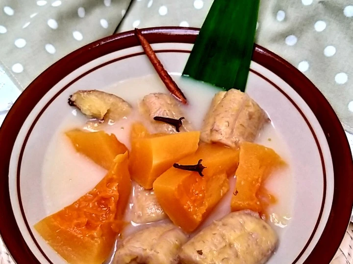 Cara Sederhana Menyiapkan Resep  Kolak Pisang Butternut berempah yang Enak Banget, Enak Banget