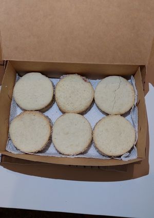 Una foto de Alfajores de Maicena o Almidón de Maíz