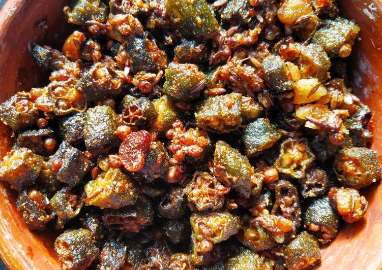Recipe of Perfect Crispy Okra recipe | Crispy Bhindi | Bhindi popcorn