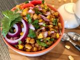 खट्टी, मीठी, तीखी कॉर्न फ्राई. (Khatti mithi teekhi corn fry recipe in hindi)