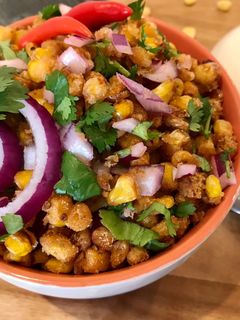 खट्टी, मीठी, तीखी कॉर्न फ्राई. (Khatti mithi teekhi corn fry recipe in hindi) रेसिपी मुख्य फोटो