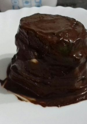 Una foto de Pastelito de kiwi y cacao