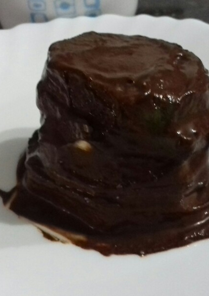 Una foto de Pastelito de kiwi y cacao