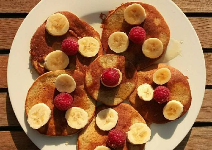 Foto principal de Pancakes de plátano o banana🥞🍌