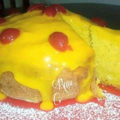 A picture of Mango Cake.