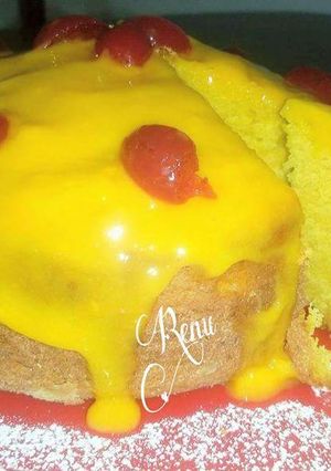 A picture of Mango Cake.