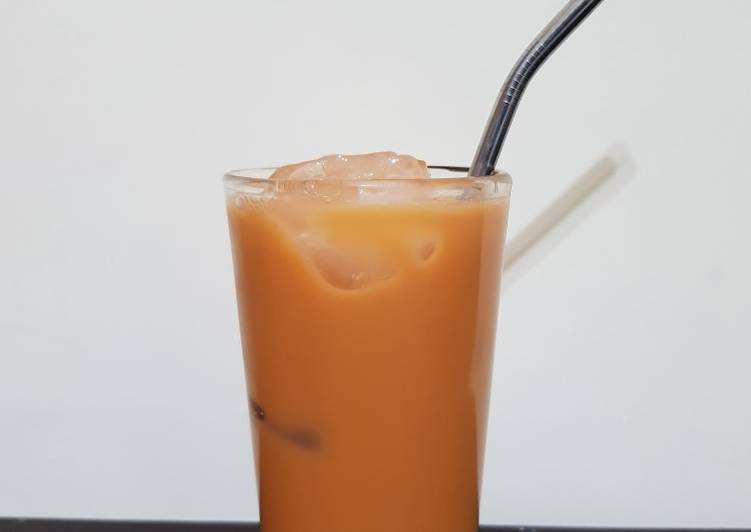 Cara Gampang Membuat Thai Tea Super Yummy yang Lezat Sekali