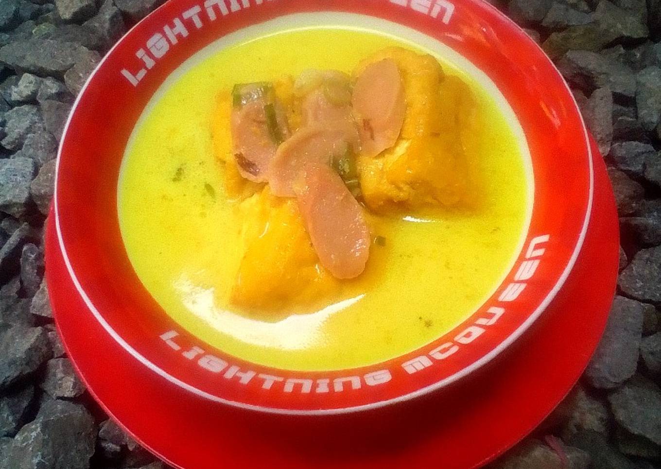 Sayur santan tahu sosis