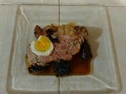 Una foto de lomo relleno al horno