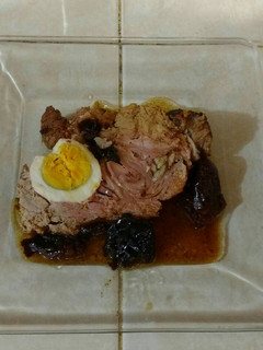 Una foto de Lomo horneado relleno
