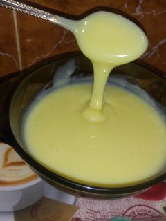 صورة لوصفة الحليب المكثّف المحلى