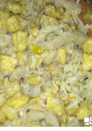 Foto resep Botok tahu dan jamur tanpa daun