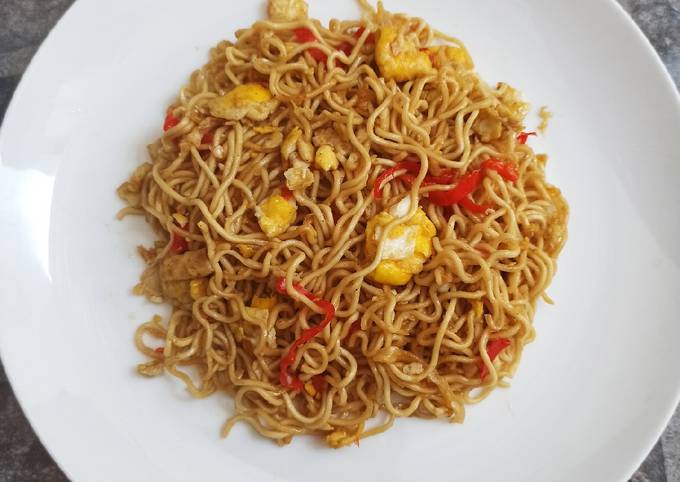 Step-by-Step Guide to Prepare Quick Aunt&#39;s Fried Noodle Recipe