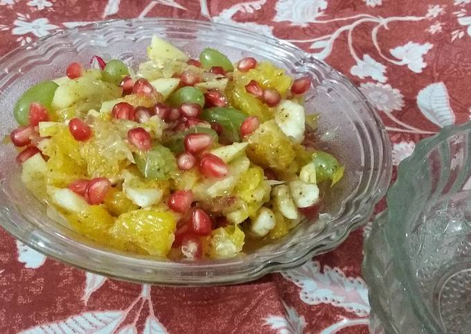 Fruit chaat Recipe
