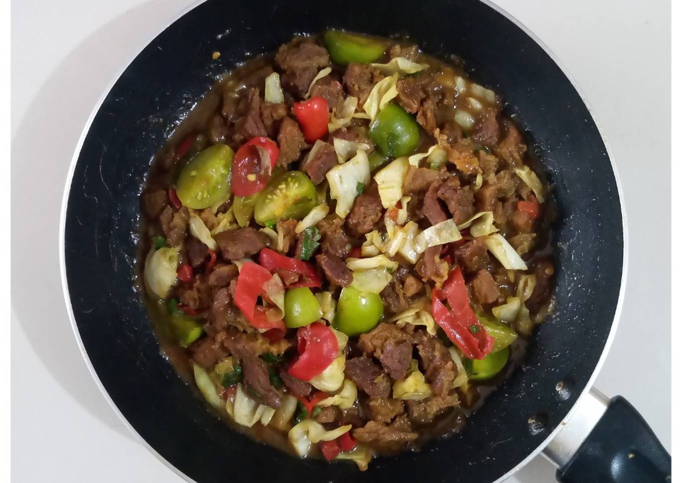 TONGSENG [sapi] GORENG