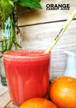 A picture of Orange Carrot Juice.
