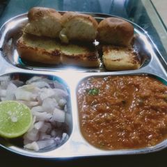 A picture of Yummy pav bhaji.