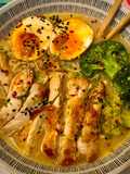 Miso Ramen with Crispy Chicken
