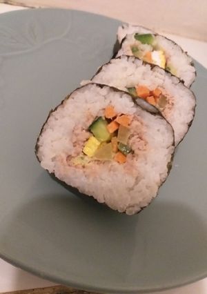 Una foto de Gimbap Receta modificada 🌻