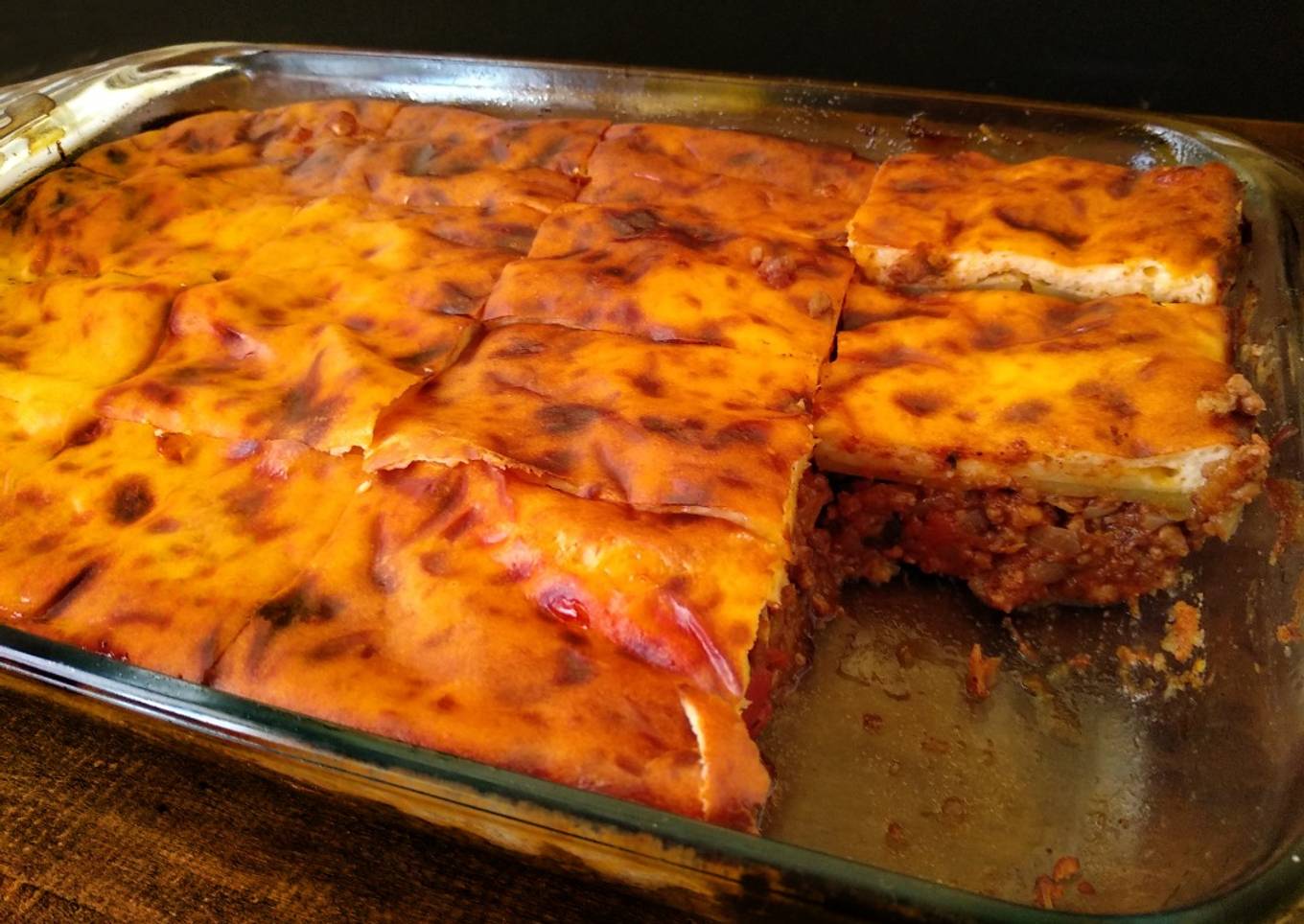 Moussaka receta tradicional griega