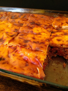 Una foto de Moussaka {receta tradicional griega}