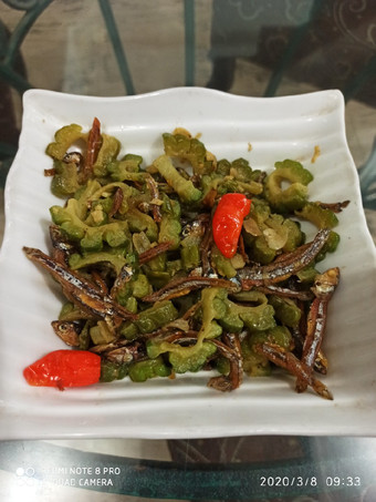 Resep Tumis paria teri pedas Anti Gagal